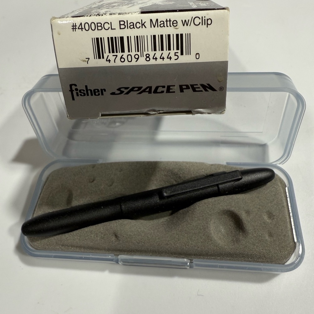 Space Pen with Clip & Case by Fisher - Picture 8 of 8